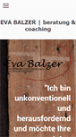 Mobile Screenshot of evabalzer.de